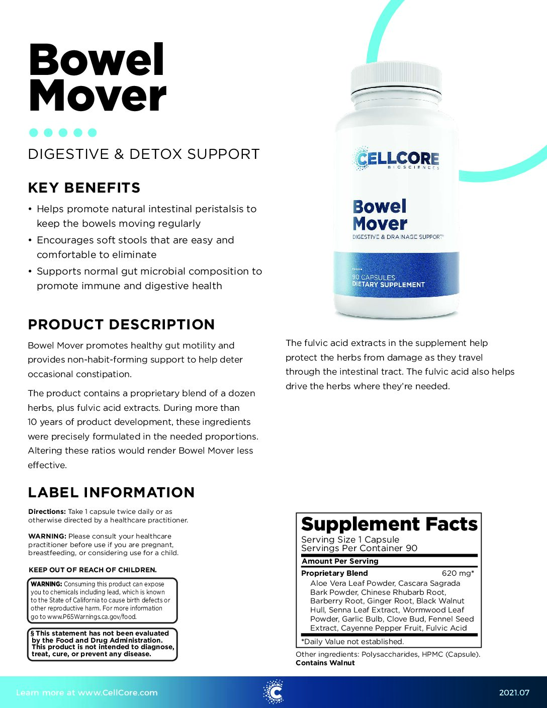 Bowel Mover by CellCore - Image 2