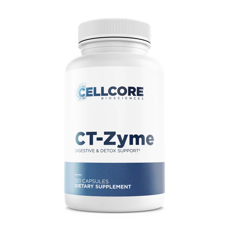 CT-Zyme by CellCore digestive enzyme, biofilm production support digestive function
