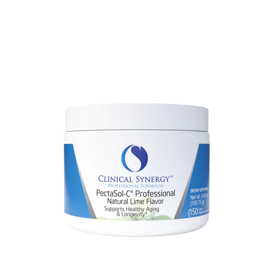 Clinical Synergy Professional Pectasol C Professional 6.4 oz lime flavored powder jar Modified Cirtus Pectin