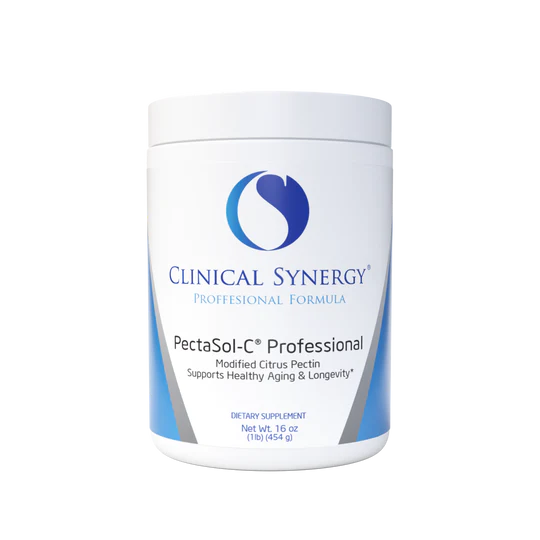 Pectasol 3 by Clinical Synergy Modified Citrus Pectin natural inhibitor of galectin-3.