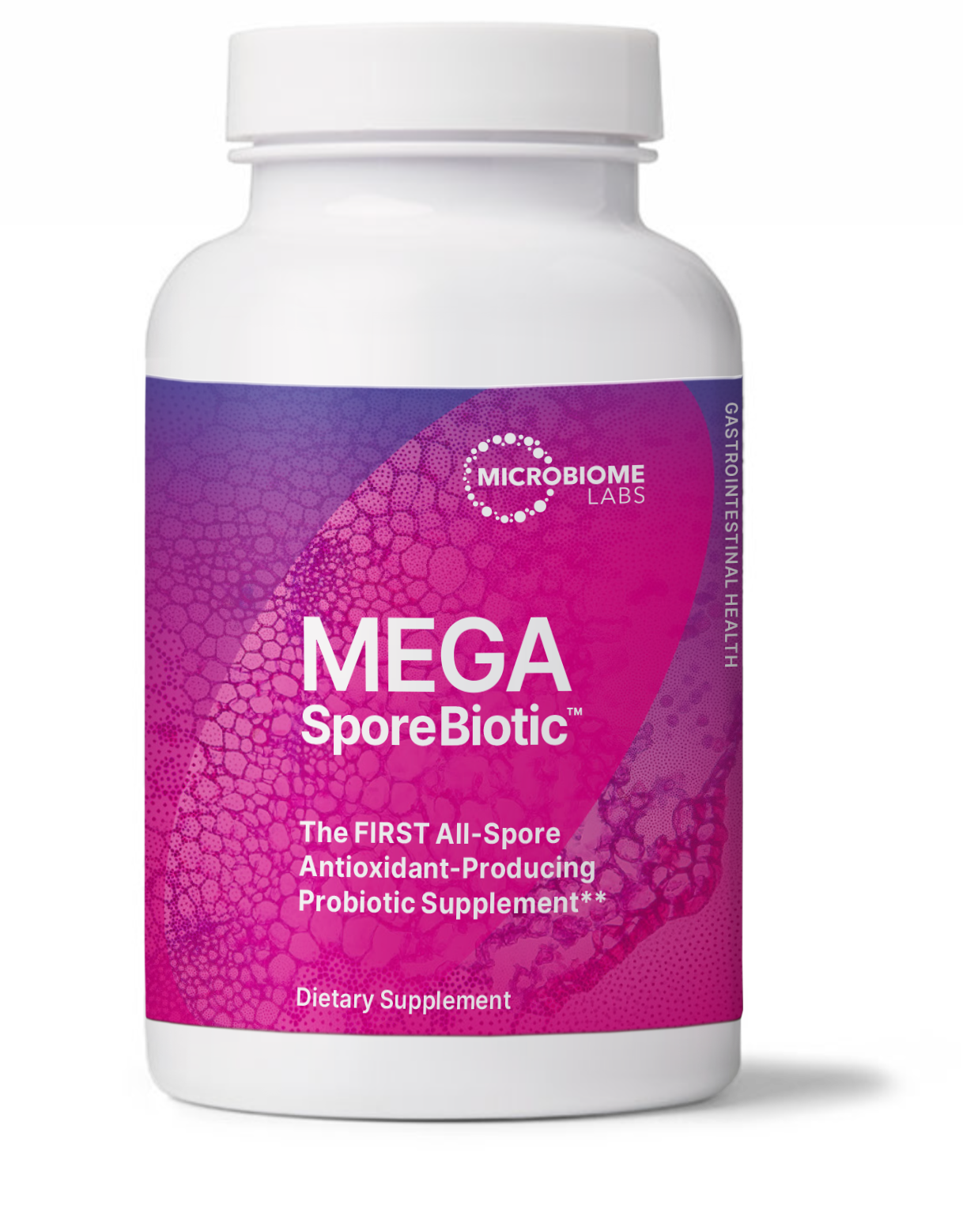 MegaSporeBiotic by Microbiome Labs spore based blend of 5 Bacillus spores