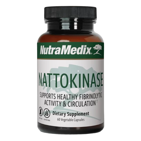 Nattokinase by Nutramedix is for biofilm reduction, Cardiovascular Support, Healthy Inflammatory Response Support.