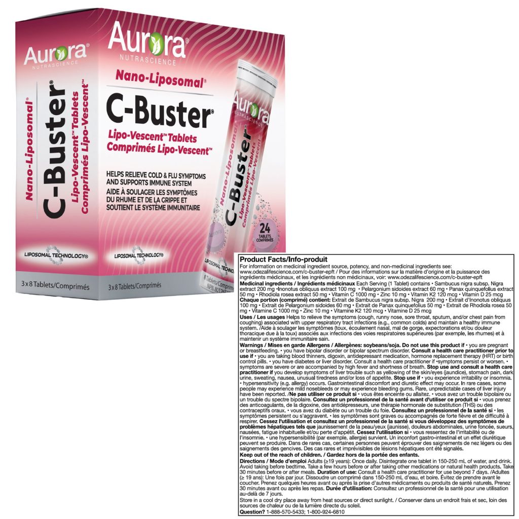 Aurora NutraSciences Effervescent Liposomal C